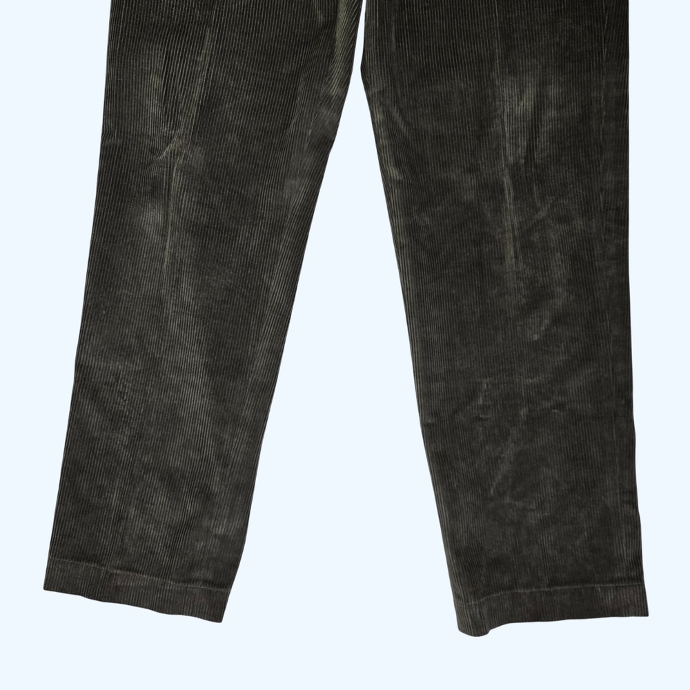 Brooks Brothers Hudson Corduroy Pants Mens 34x32 Brown Wide Wale Trousers - Picture 3 of 11